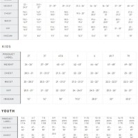 Adidas Childrens Clothing Size Chart