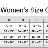 Adidas Size Chart Pants Womens