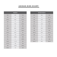 Adidas Women S Shoe Size Chart Inches