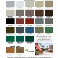Asc Metal Roof Color Chart