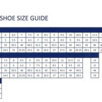 Asics Kid Shoes Size Chart