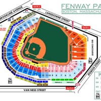 Boston Red Sox Fenway Seating Chart