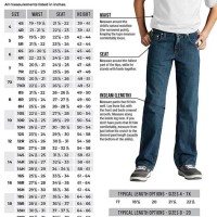 Boys Husky Pants Size Chart