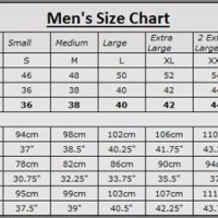 Burberry Mens Jacket Size Chart