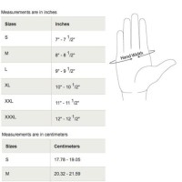 Cabelas Glove Sizing Chart