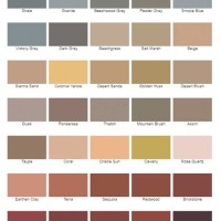 Cabot Solid Stain Color Chart