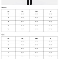 Canada Weather Gear Size Chart