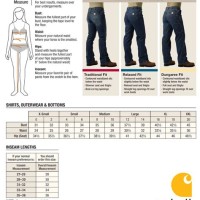 Carhartt Women S Jacket Size Chart