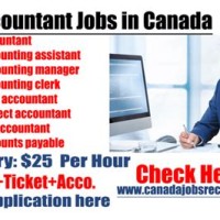 Chartered Accountant Job Canada