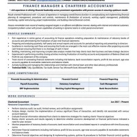 Chartered Accountant Job Description Canada