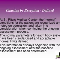 Charting By Exception Define