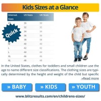 Child Clothing Size Chart By Age