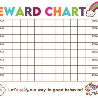 Children S Reward Chart Printable