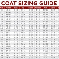 Circle S Sport Coat Size Chart