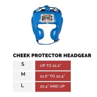 Cleto Reyes Headgear Size Chart