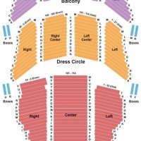 Colonial Theater Boston Seating Chart Dress Circle