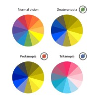 Colorblind Colour Chart