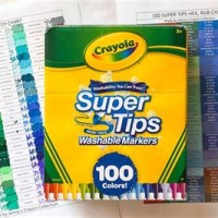 Crayola Super Color Chart
