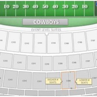 Dallas Cowboys Stadium Seating Chart Virtual