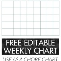 Editable Chart Templates