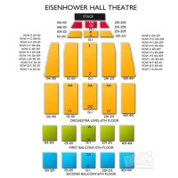 Eisenhower Hall Theater Seating Chart
