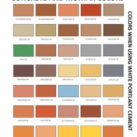 Erfield Concrete Color Chart