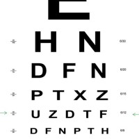Eye Chart 6 60