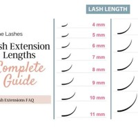 Eyelash Extension Length Chart