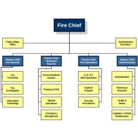 Fire Department Anizational Chart Template