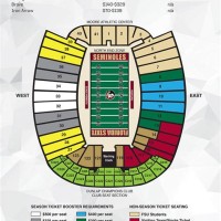 Florida State Seminoles Football Stadium Seating Chart