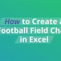 Football Field Chart Excel Template