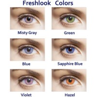 Freshlook Colorblends Contacts Color Chart