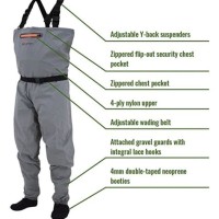 Frogg Toggs Rana Ii Pvc Cleated Hip Waders Size Chart