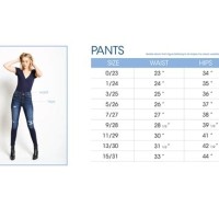 Gap Womens Jeans Size Chart Conversion