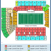 Geia Tech Football Stadium Seating Chart