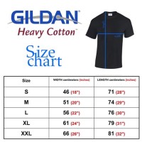 Gildan Heavy Cotton Youth T Shirts Size Chart