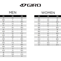 Giro Women 8217 S Size Chart