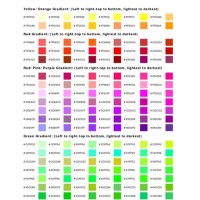 Hexadecimal Color Code Chart R