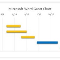 How To Create A Gantt Chart In Ms Word