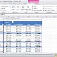How To Create Pivot Table And Chart In Excel 2007