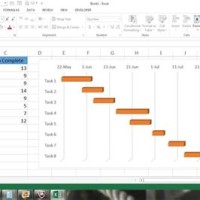 How To Draw Gantt Chart In Excel 2010
