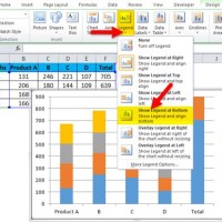 How To Insert A Stacked Column Pivot Chart In Excel