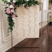 How To Make A Seating Chart For Wedding Reception