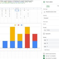 How To Make A Stacked Column Chart In Google Sheets