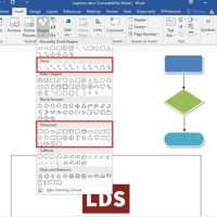 How To Make Flowchart In Word 2003