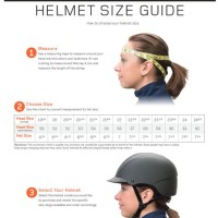International Riding Helmet Size Chart