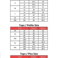 Karen Scott Size Chart