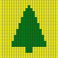 Knitting Chart Christmas Tree