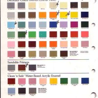 Krylon Chalk Paint Color Chart