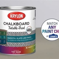Krylon Chalkboard Paint Color Chart